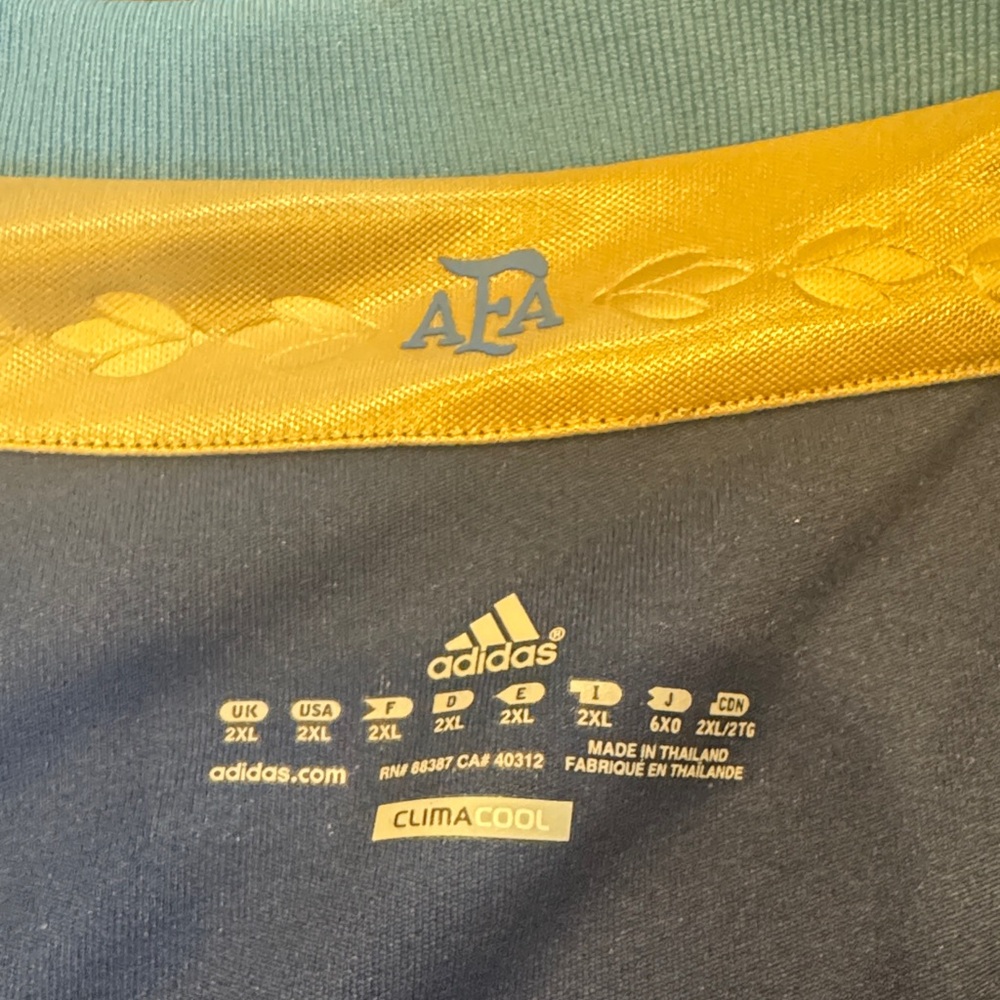 Adidas Argentine Football Association Dark Blue Argentina Men's Jersey - Picture 2 of 8